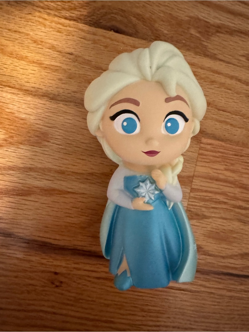 Frozen Bath Toy Disney Elsa & Christoff Blue & White Princess Figurine Dolls